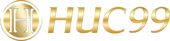โลโก้ HUC99 ราชสีห์ทองคำตัวอักษร HUC99 CASINO